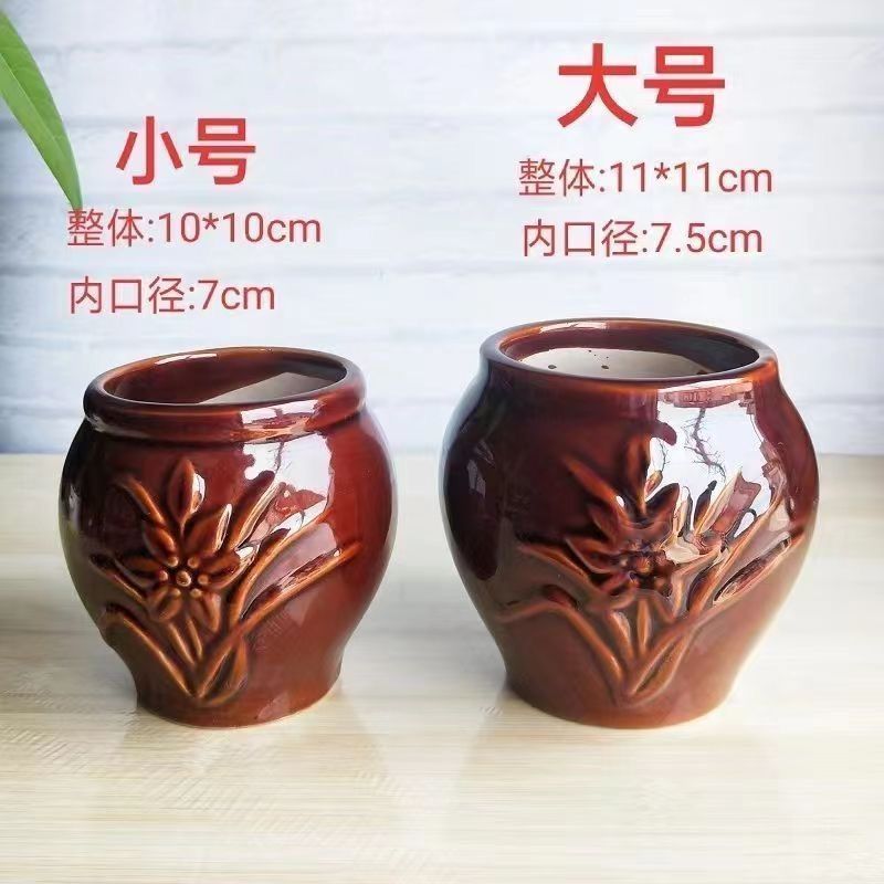 特厚家用老式捣蒜土陶粗瓷蒜臼传统捣蒜器陶瓷蒜缸砸蒜罐捣蒜泥