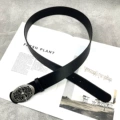 [Water Ripple Cross] Chrome Hearts Belt | 110cm Long, 3.7cm Wide