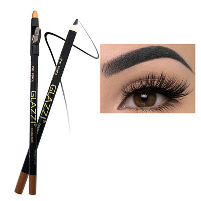 黑色眼线笔眉笔 Black eyeliner eyebrow pencil