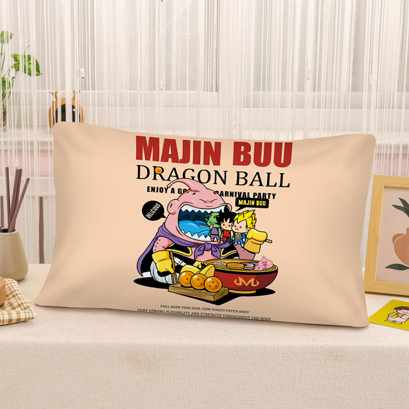 动漫七龙珠水晶绒枕套孙悟空冬季保暖男生寝室宿舍枕头套