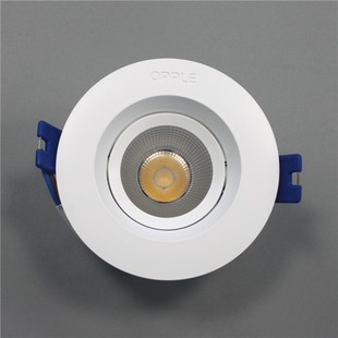 欧普LED射灯灵清/灵众COB商照射灯背景墙灯客厅餐厅走道4W6W5W10W