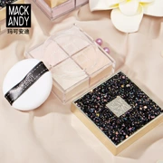 Trang điểm mới Marco Andy Symphony Light Four Color Loose Powder Oil Moisturising Oil Control Sigongge Honey Powder Powder Powder - Quyền lực