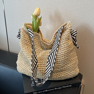 托特包慵懒风大容量单肩包