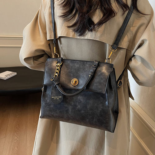 时尚潮流百搭小众设计学院风双肩包包2026韩版ins气质复古女背包