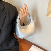 简约百搭单肩包高级感小众潮流女包 新款 手拎时尚 豌豆包女2025夏季