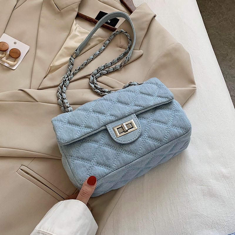 网红包包女包2025流行新款潮链条小方包百搭菱格小香风单肩斜挎包,箱包皮具/热销女包/男包,小方包,淘宝优惠券,粉丝福利购,淘宝优惠卷