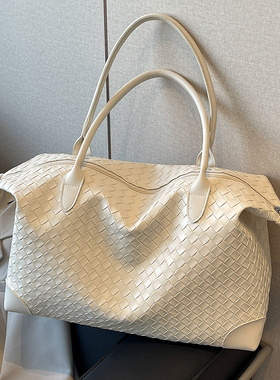 手提大容量托特包女韩版潮流时尚单肩包2025夏季高级感百搭通勤包