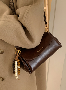 复古小包包2025女秋冬新款百搭气质韩版ins小众设计单肩包斜挎包