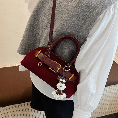 韩国轻奢手提腋下包包女2025新款潮时尚铂金包超火百搭单肩斜挎包