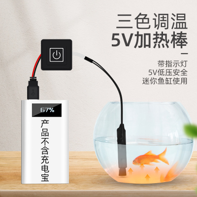 可用usb迷你微型电子调温乌龟缸