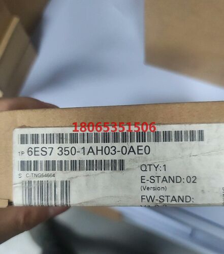 6ES7350-1AH03-0AE0数量3台