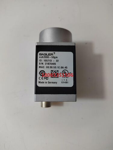 巴斯勒工业相机acA2000-50gm成色新功能包好包