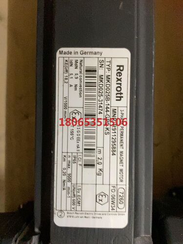 力士乐伺服电机MKD025B-144-GP0-KS两台需