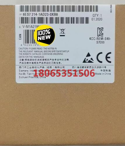 6ES7214-1AD23-0XB8/0产品质保一