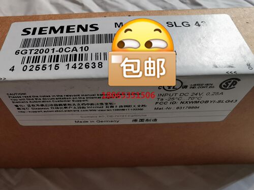 6GT2001-0CA10 现货