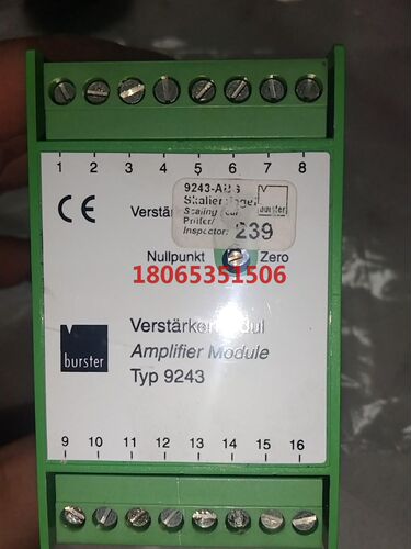 burster amplifier module放大器模块