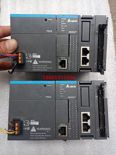 PLC    电源 AS-PS02     主机 AS3