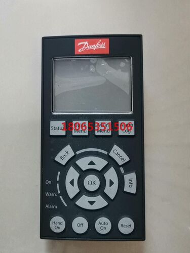 丹佛斯变频器面板LCP102  130B .件功能正