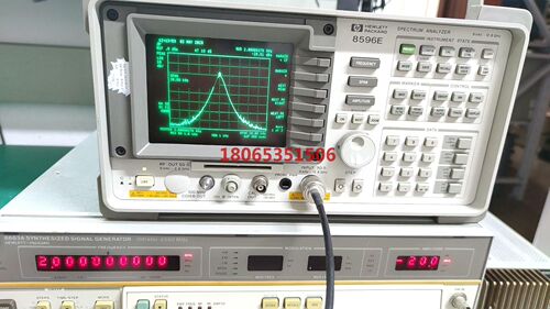 出九成新美国惠普原装频谱分析仪hp8596e9k-12.