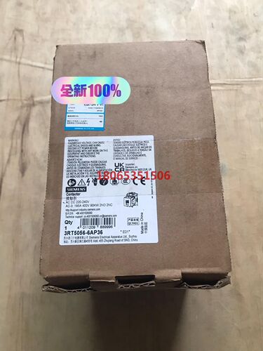 3RT5056-6AP36 接触器 线圈控制电压AC