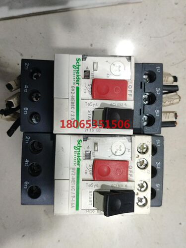 原装施耐德电气保护断路器GV2-ME08C(2.5-4