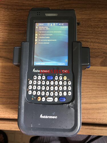 Intermec CN3 条码采集器英文界面不配电源