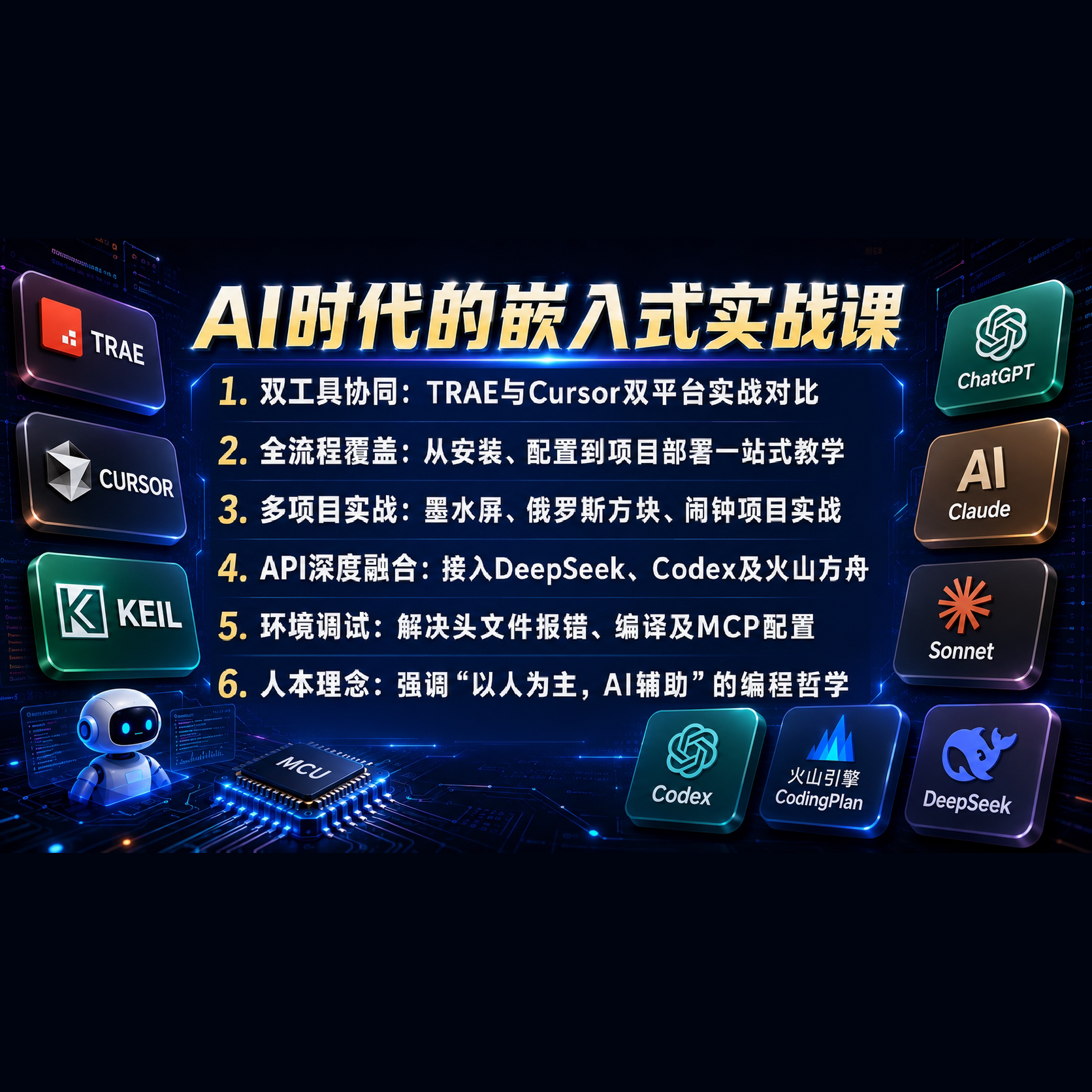 AI时代的嵌入式实战课