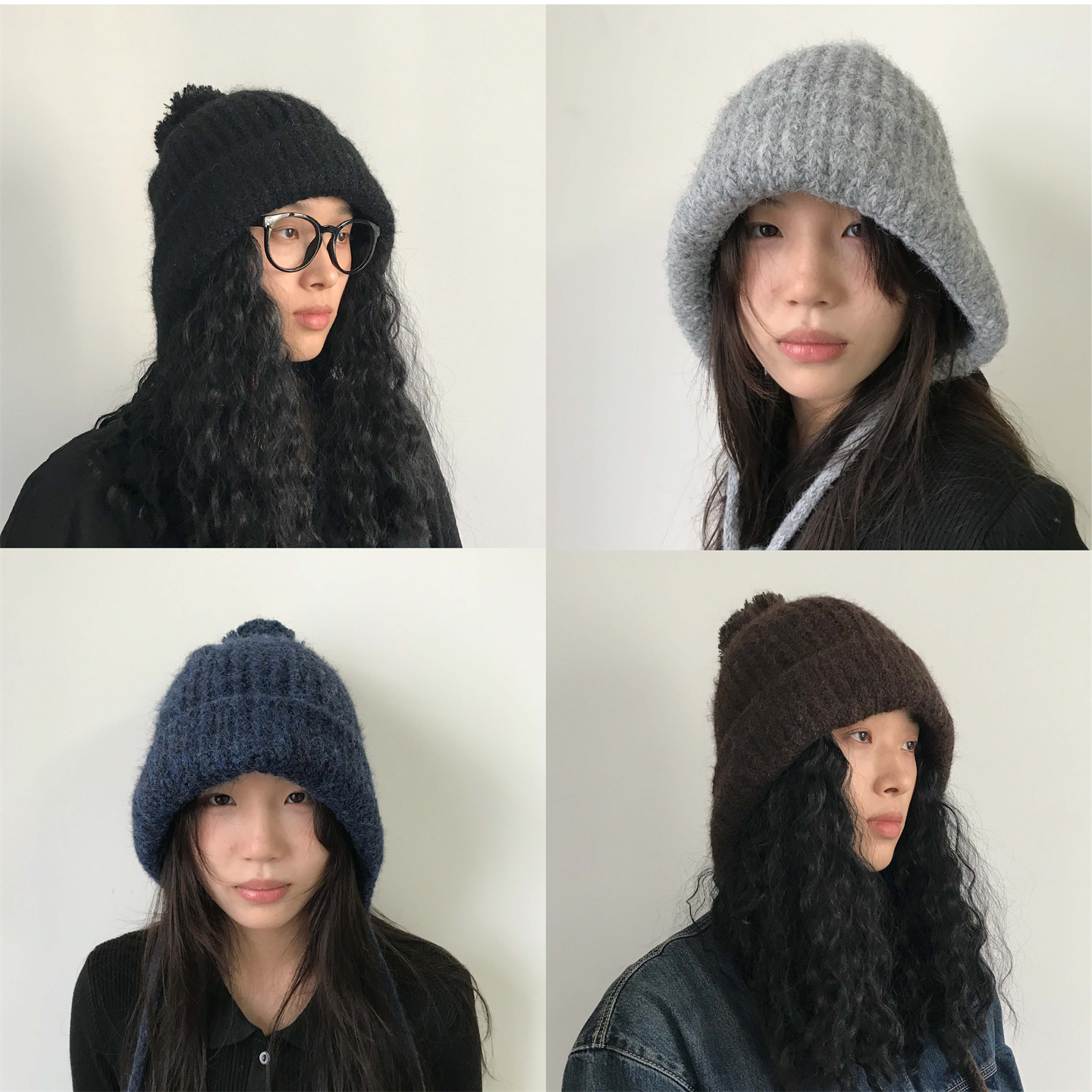 三环路毛球护耳雷锋帽