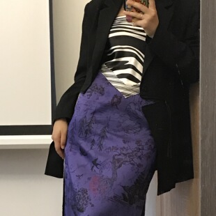 Q复古简约大方巾丝巾腰果花斑马纹头巾空姐腰带装饰抹胸内搭个性