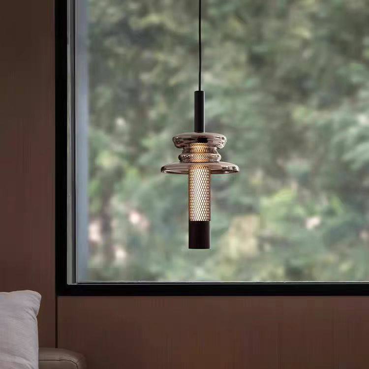 意式轻奢舞韵餐厅灯卧室吊灯岛台创意个性艺术高级感设计师吧台灯