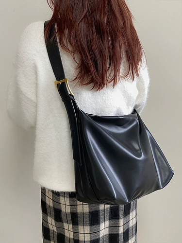 鹿子 Вместительная и большая сумка на одно плечо, подходит для студента