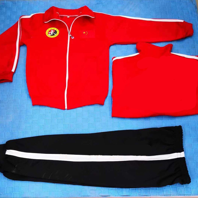 武校校服学校武馆校服散打服武术服装训练服定制校服定做印字刺绣