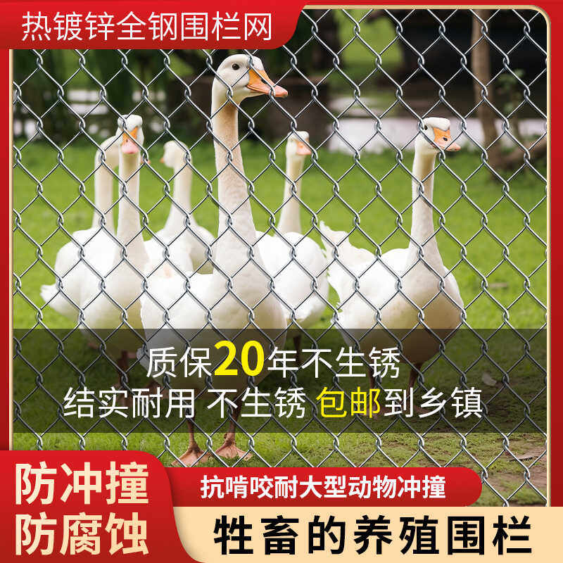 养鸡围栏网铁丝网养殖围网狗笼子