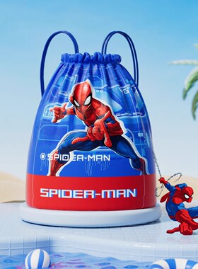儿童蜘蛛侠游泳包大容量卡通蜘蛛人防水收纳袋沙滩包可爱泳包男孩