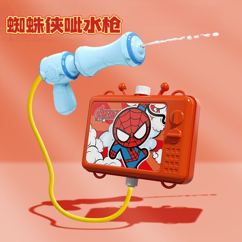 儿童蜘蛛侠喷水枪夏新款