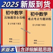 2025数学七年级上下册重点题型练习册重难点专题压轴题型人教北师