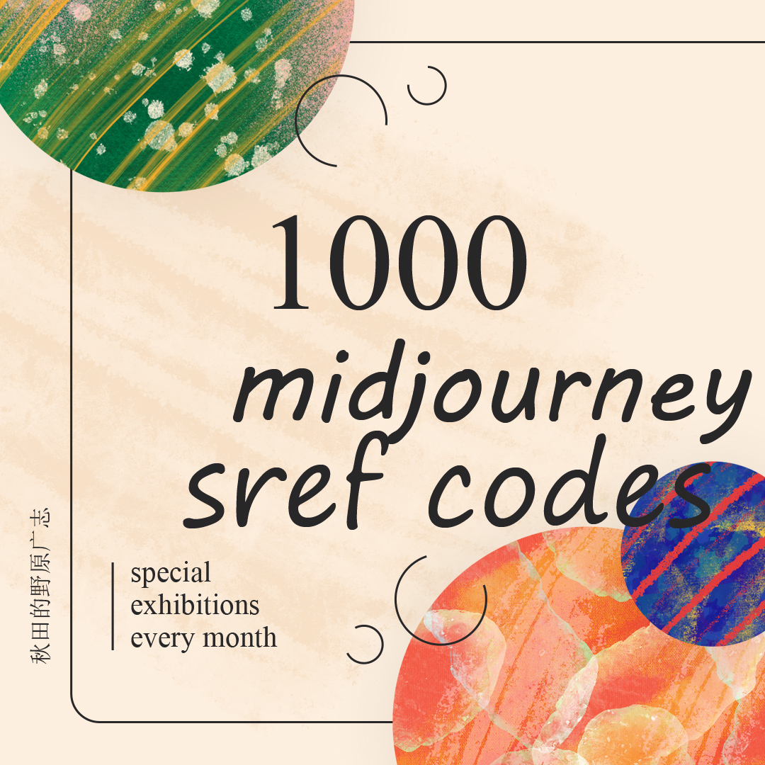 midjourney v6 风格 1000种风格 sref codes 第一弹 下载提示词