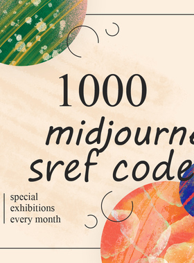 midjourney v6 风格 1000种风格 sref codes 第一弹 下载提示词