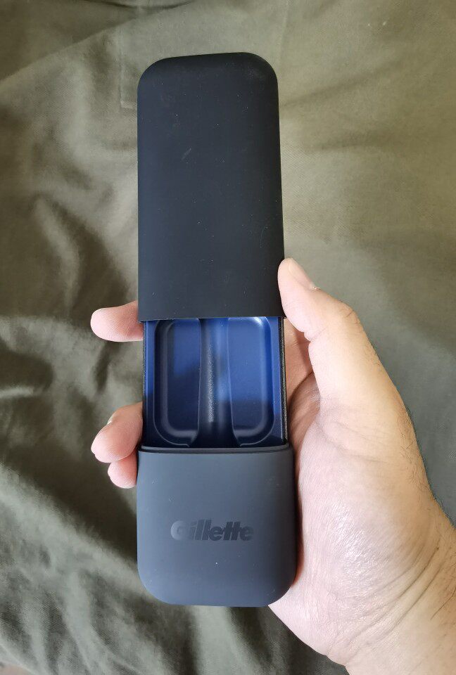 吉列锋隐致护致顺云感引力盒剃须刀专用收纳盒（不含刀柄）图片