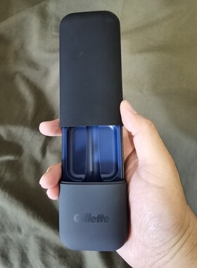 吉列锋隐致护致顺云感引力盒剃须刀专用收纳盒（不含刀柄）