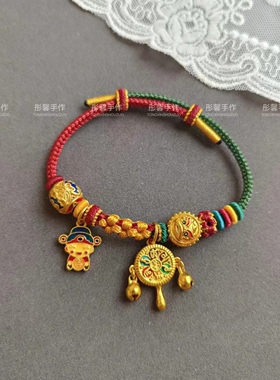 国风精编无痕手绳DIY材料包