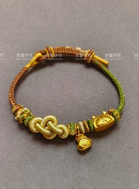 快给黄金搭一款与众不同的手绳吧