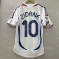2006 France Away Jersey, Size 10, with #10 Print + Captain's Armband