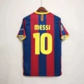 10-11 Barcelona Home Number 10 Messi + 2 Armbands