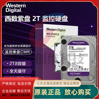 WD/西部数据监控硬盘3.5寸台式机