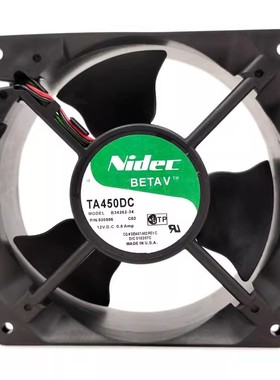 Nidec B/C34262/34659-16/33/34/57/58/71/87A 机箱 散热风扇 12V
