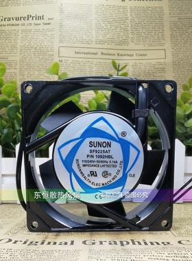 SUNON建准 9CM SF9225AT P/N1092HBL 110V 9025 轴流风机散热风扇