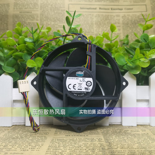 酷冷至尊 FA09025H12LPB 12V 0.36A 9CM 9025 圆框 CPU 散热风扇