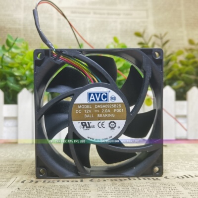 原装AVC DASA0925B2S 12V 2.0A 9025 9CM 服务器机箱暴力散热风扇