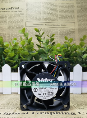 NIDEC 6038 6cm 12V 1.60A 2V60E12BS1B5-07A028 服务器 暴力风扇